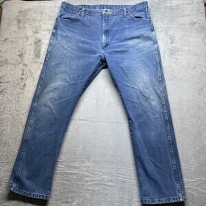 Wrangler 13MWZ Cowboy Cut Jeans Mens Size 42x32 Blue Western